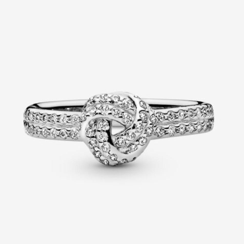 Pandora Shimmering Knot Ring